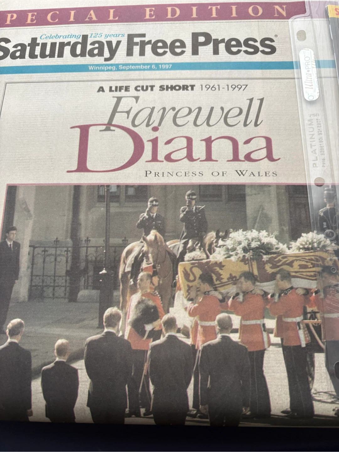 Rare Princess Diana Tribute Items - photo 2