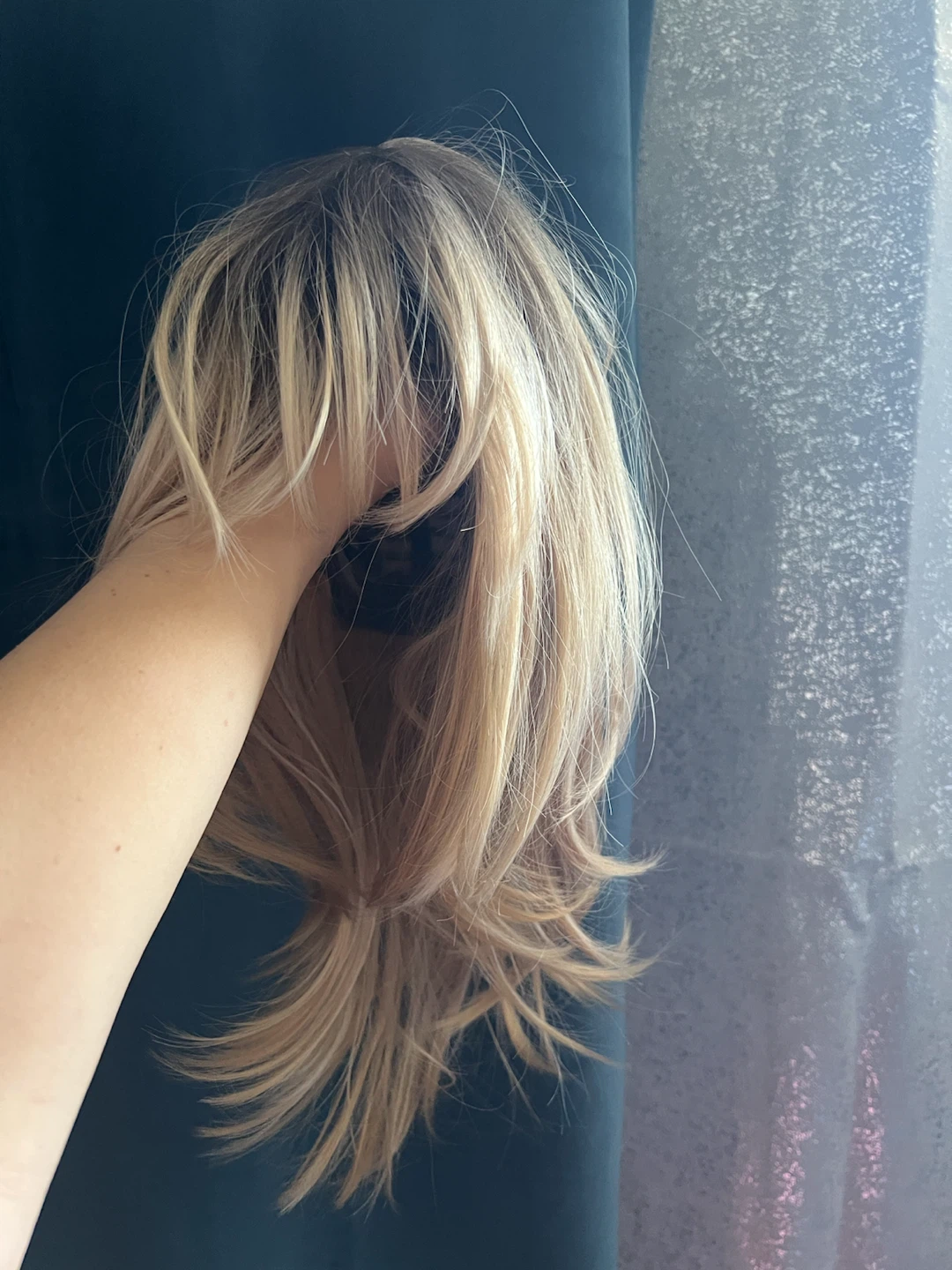 Women's Blonde Ombre Wig