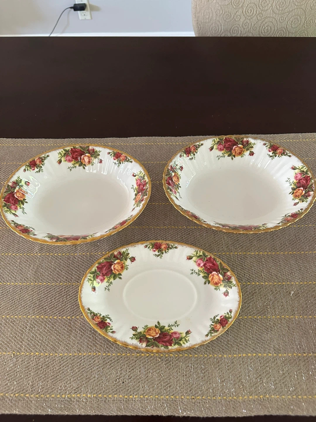 Old Country Roses Bowls - Set of 3