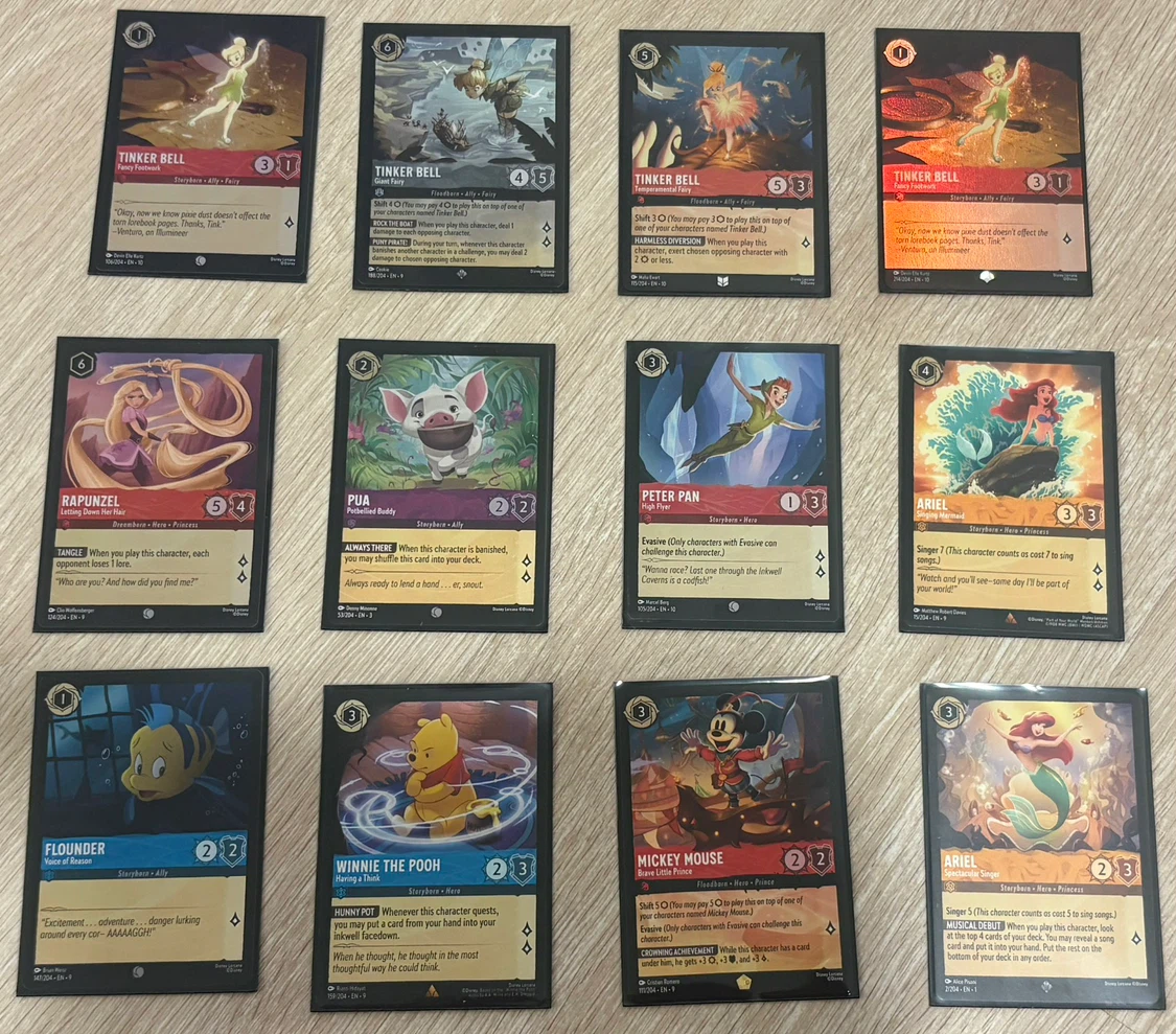 Disney Lorcana Trading Cards - photo 2