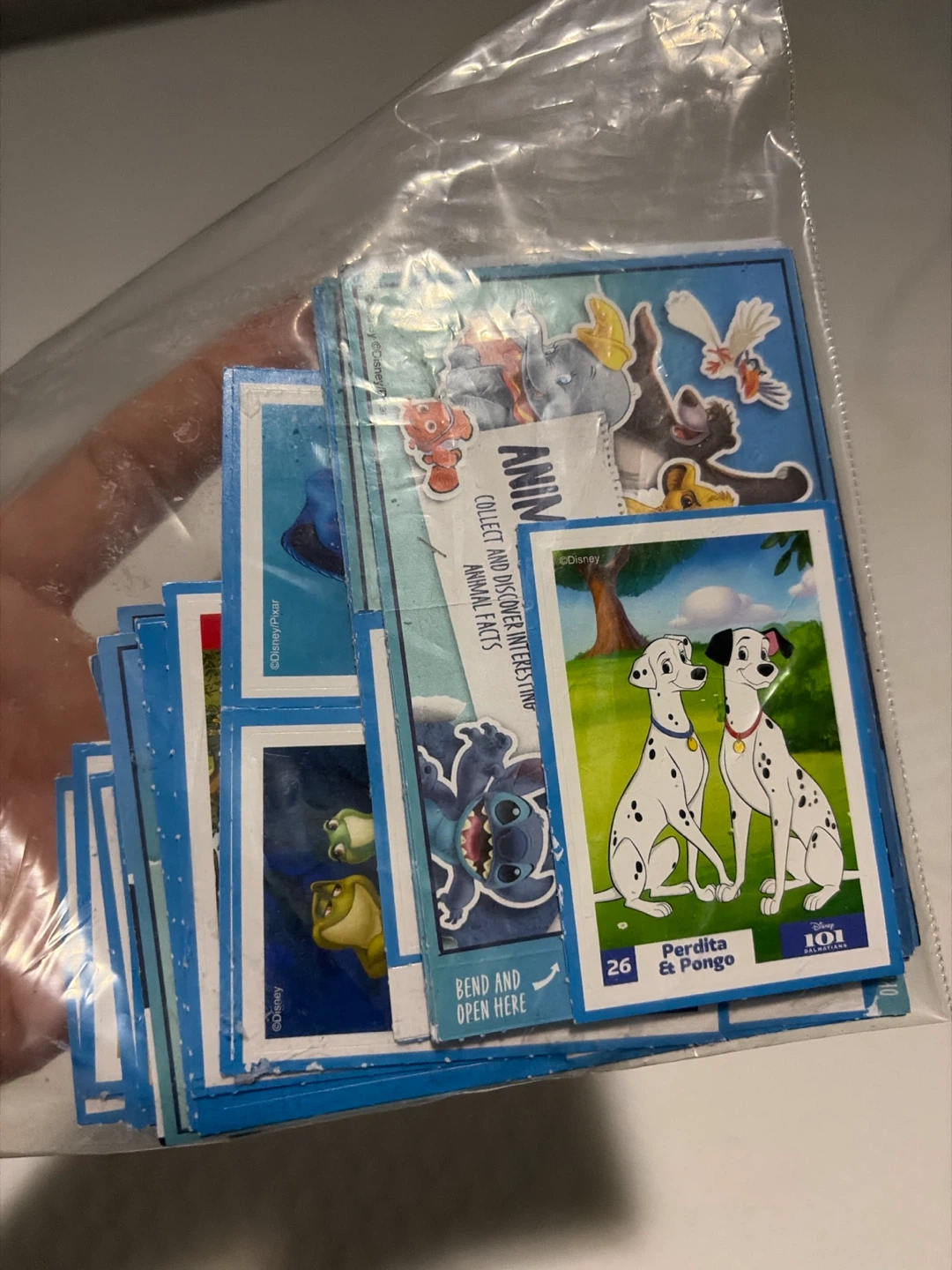 Disney album stickers