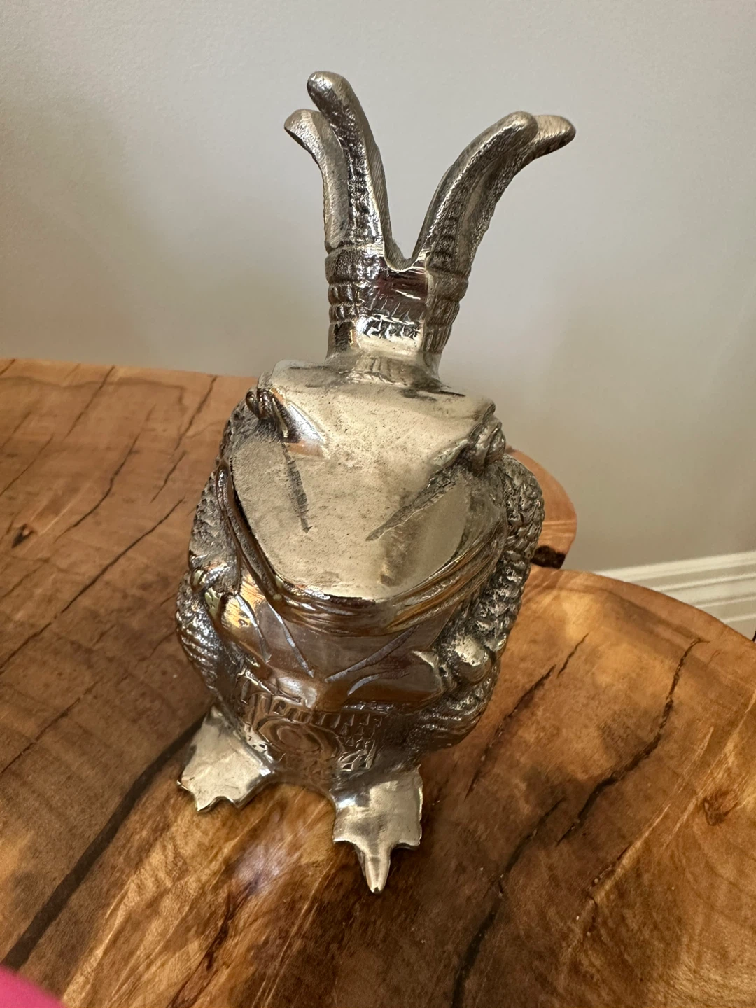 Silver-tone Decorative  frog  Figurine - photo 4