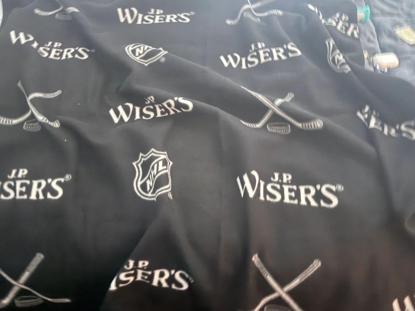 J.P. Wiser's NHL Hockey Blanket