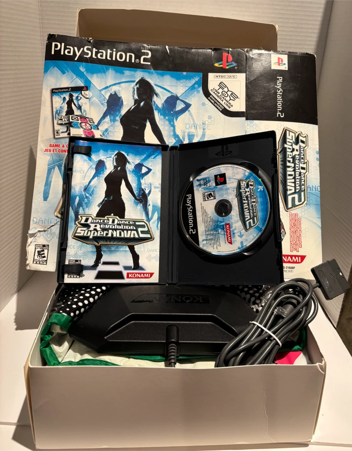 PlayStation 2 Dance Dance Revolution SuperNova 2 Game