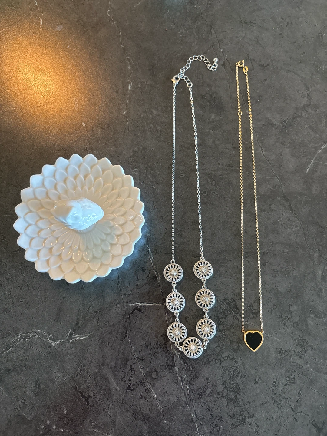 Necklaces and Jewelry Dish
