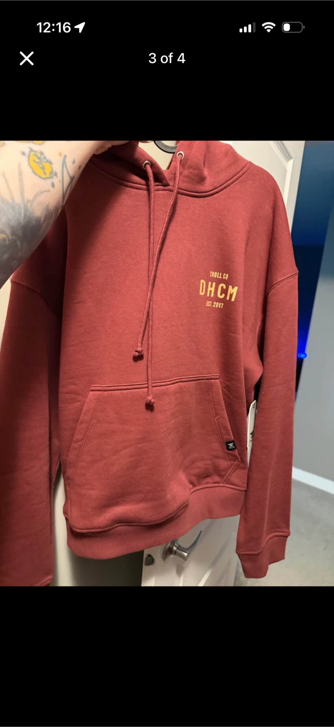 Women’s Troll Co hoodie brand new with tags
