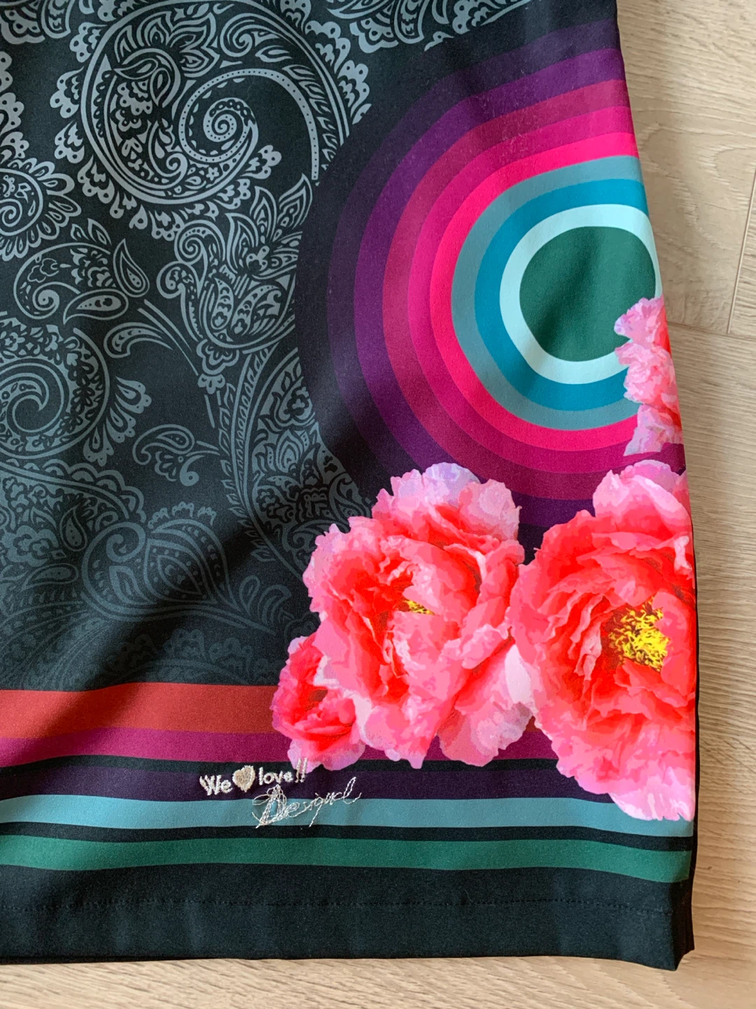 Desigual Dress with Floral and Paisley Print - photo 2