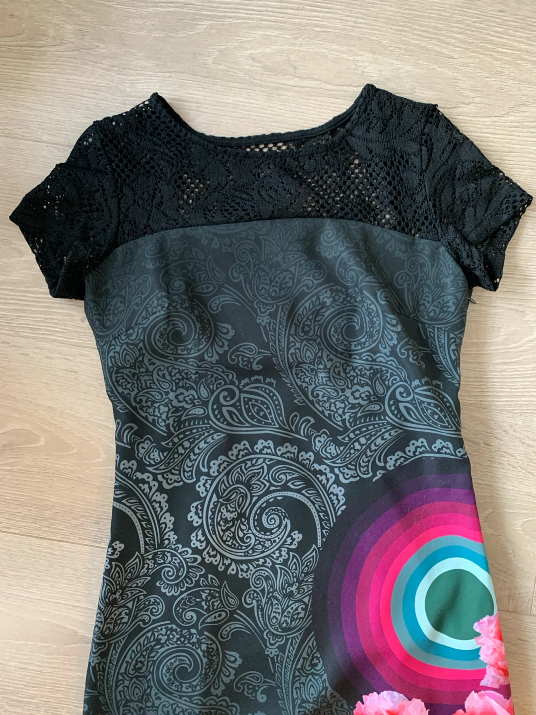 Desigual Dress with Floral and Paisley Print - photo 3
