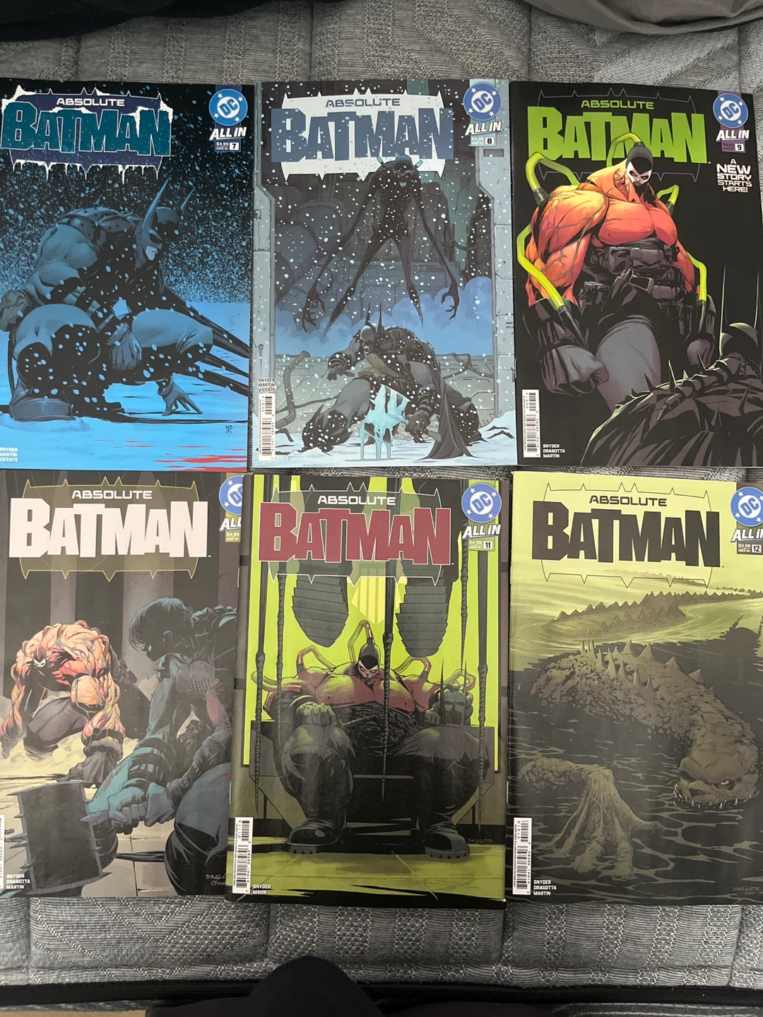 Absolute Batman single issues 7-13