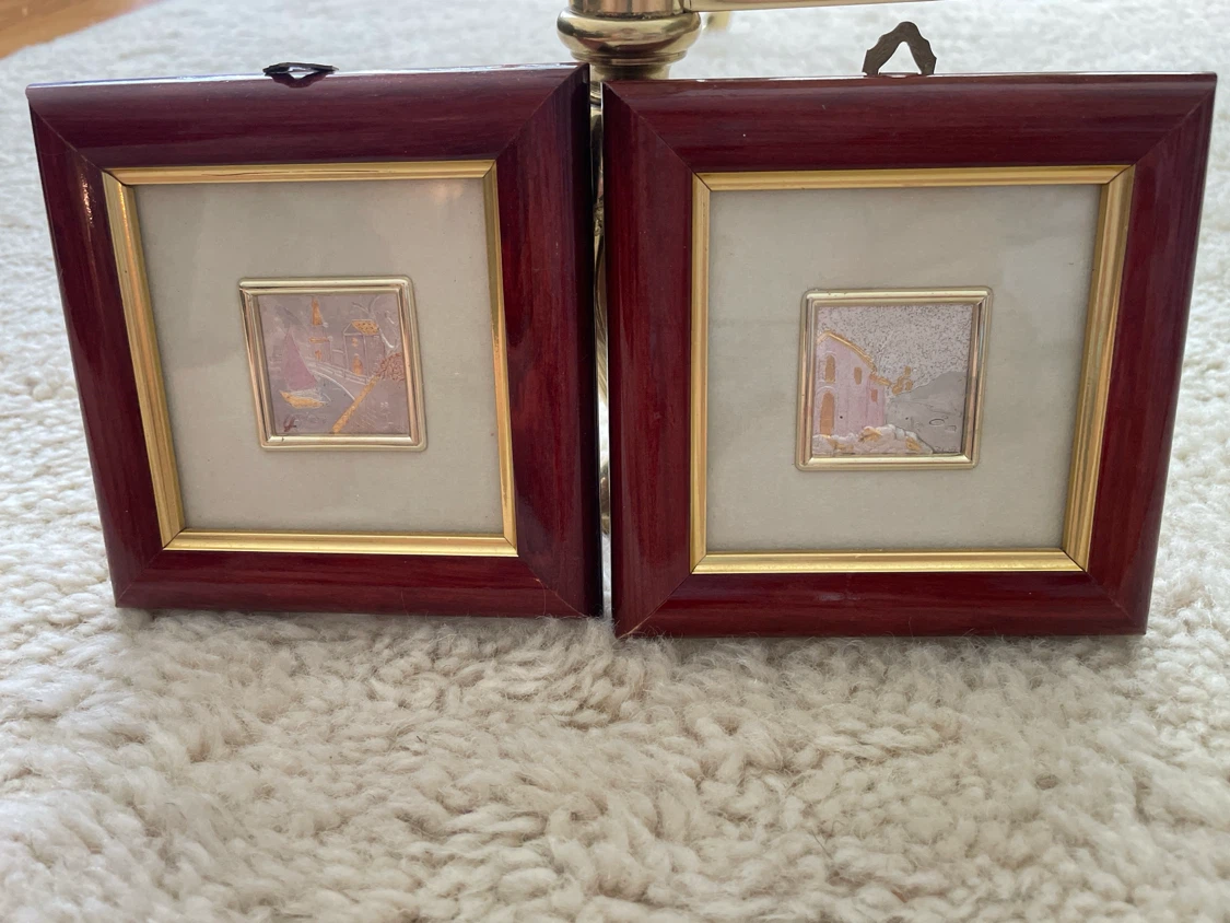 Italian- Cieffe Framed Artwork Set
