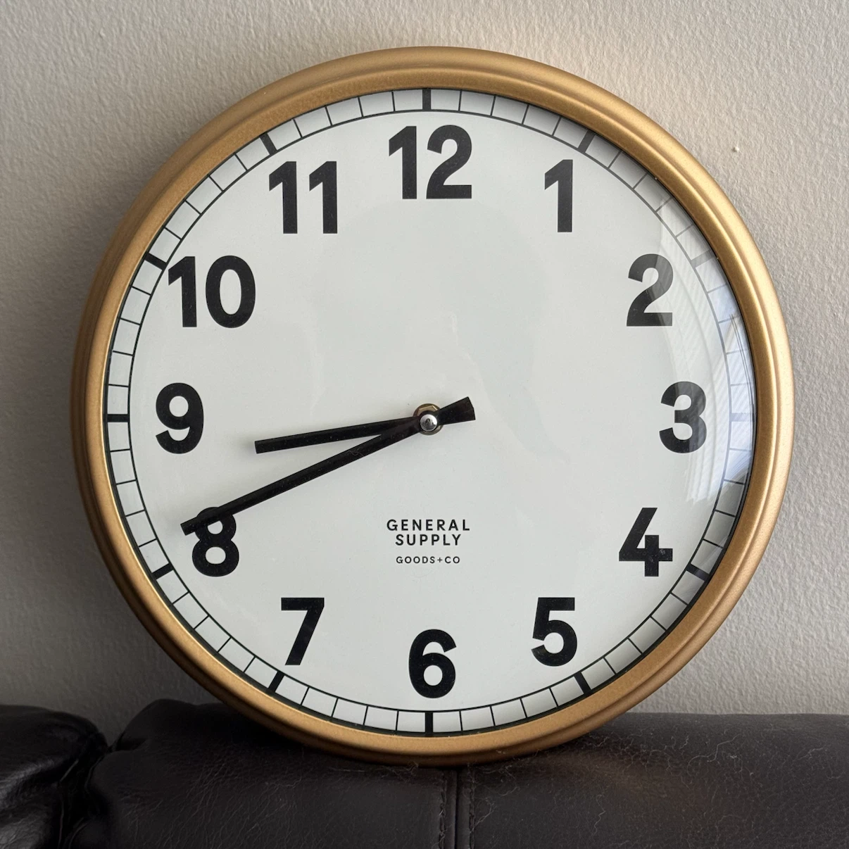 Wall Clock - Gold
