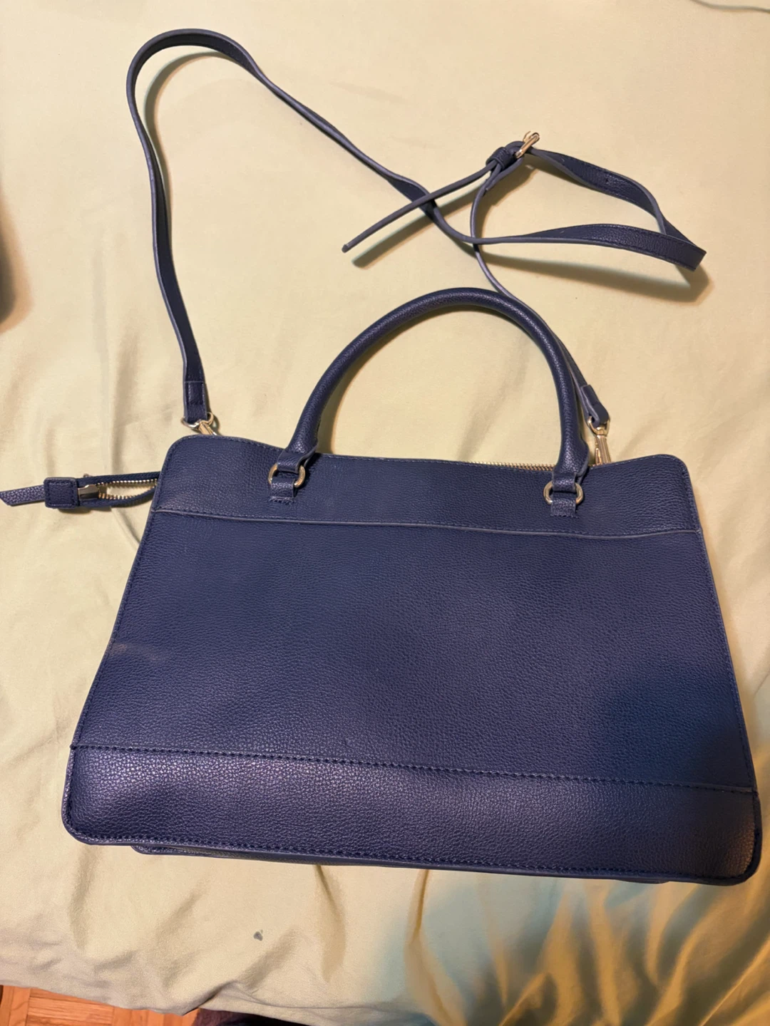 Tommy Hilfiger Navy Blue Satchel Handbag - photo 2