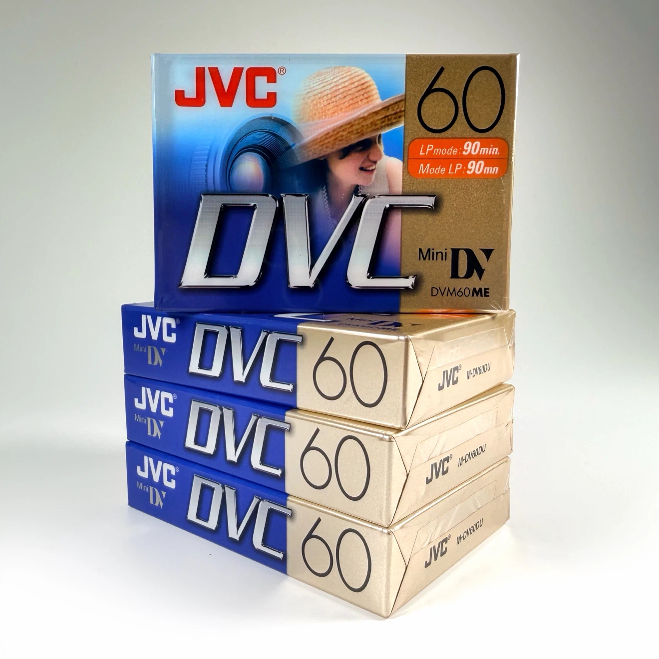 4x JVC DVC 60 Mini DV Cassettes