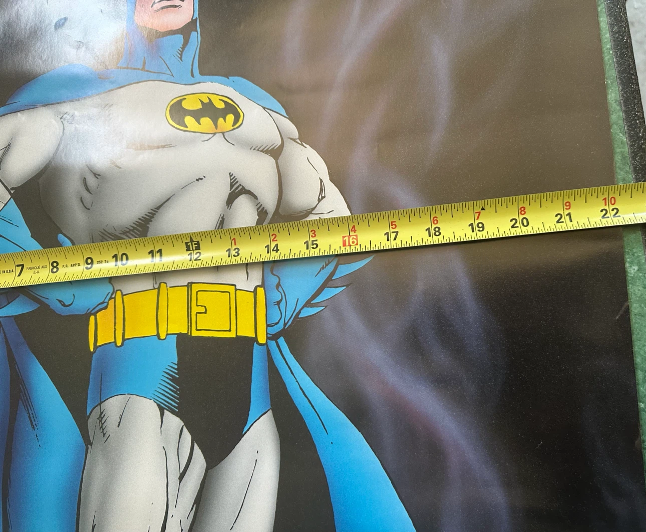 Vintage 1989 DC Comics Batman 50th Anniversary Poster - photo 2