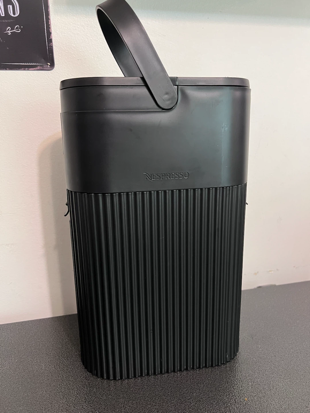 Nespresso Vertuo Capsule Recycling Bin – Black | Like New