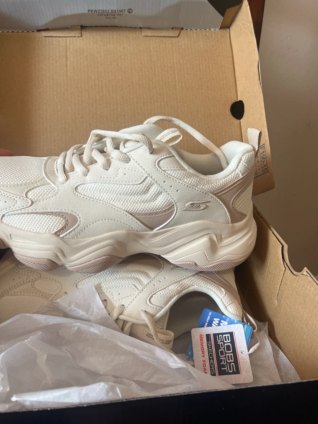 Skechers BOBS Sport Memory Foam Sneakers - Women's Size 8