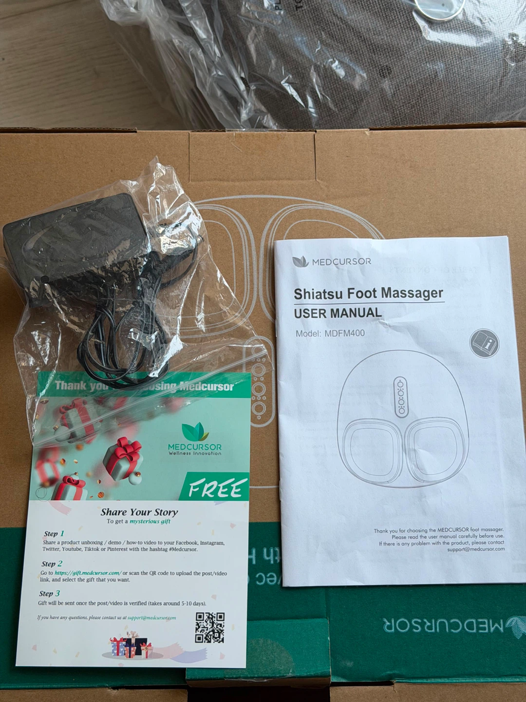 MEDCURSOR Shiatsu Foot Massager With Heat - photo 4