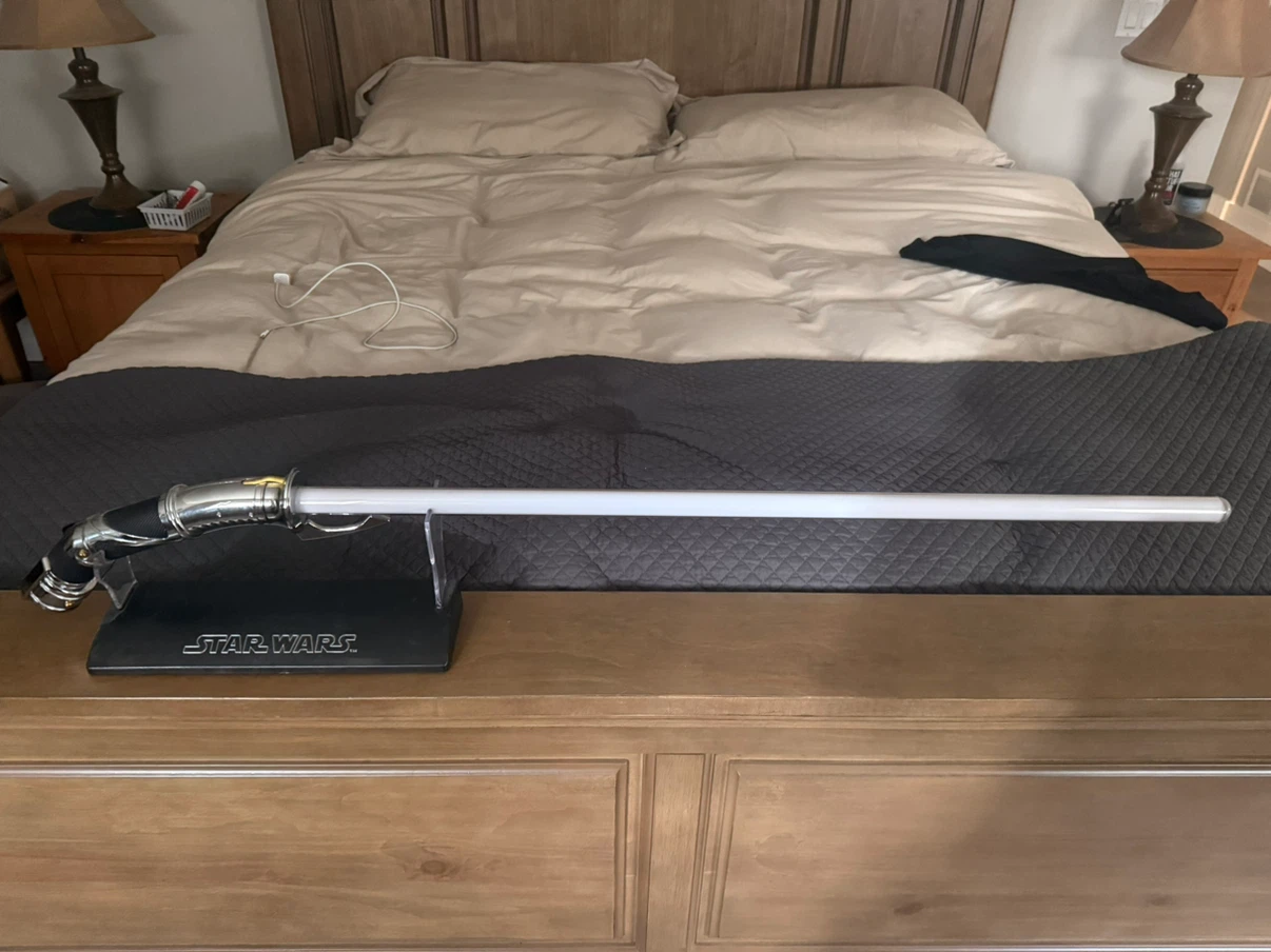 Star Wars Lightsaber and Display Stand