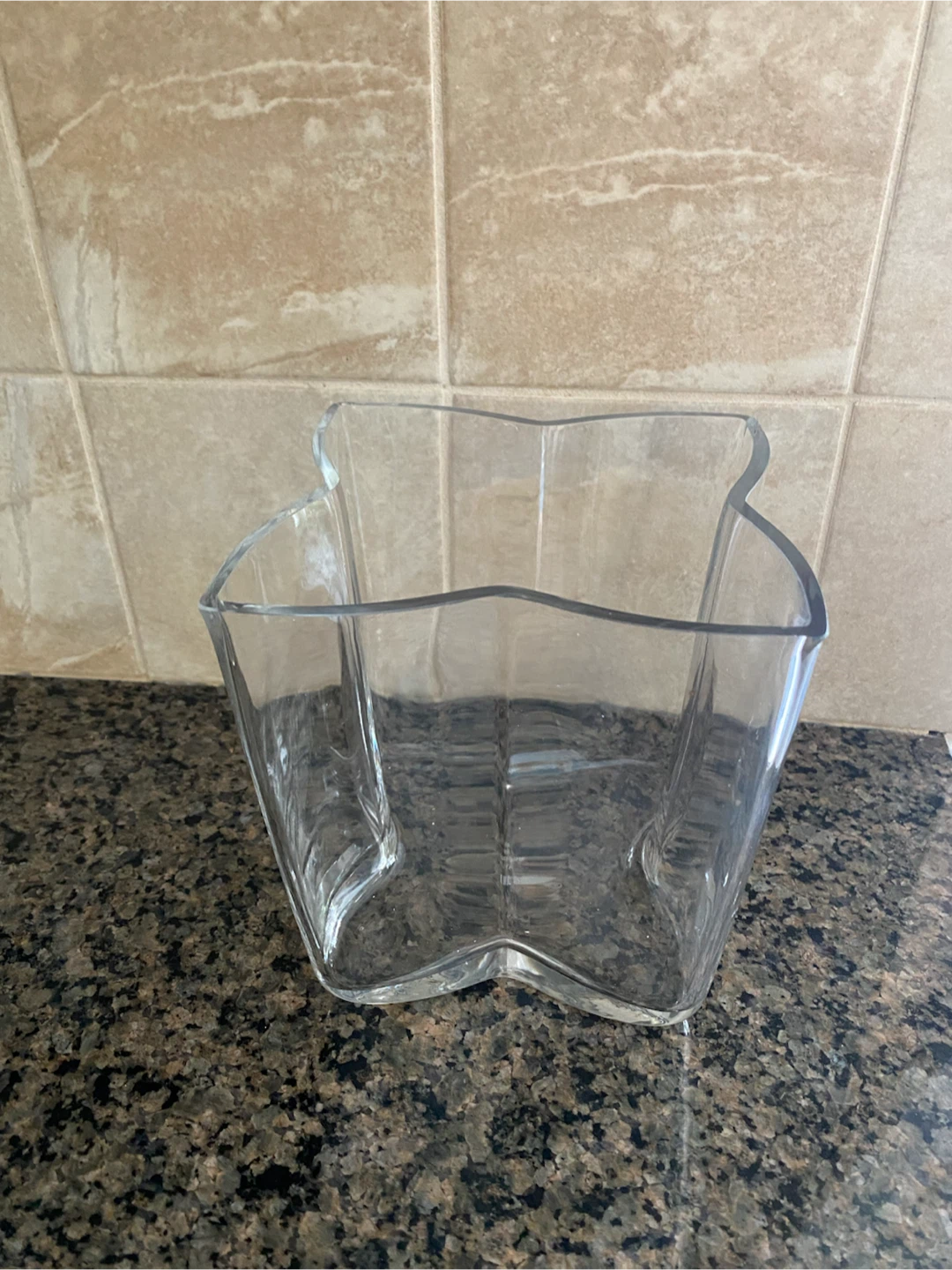 IKEA Clear Glass Vase - photo 2