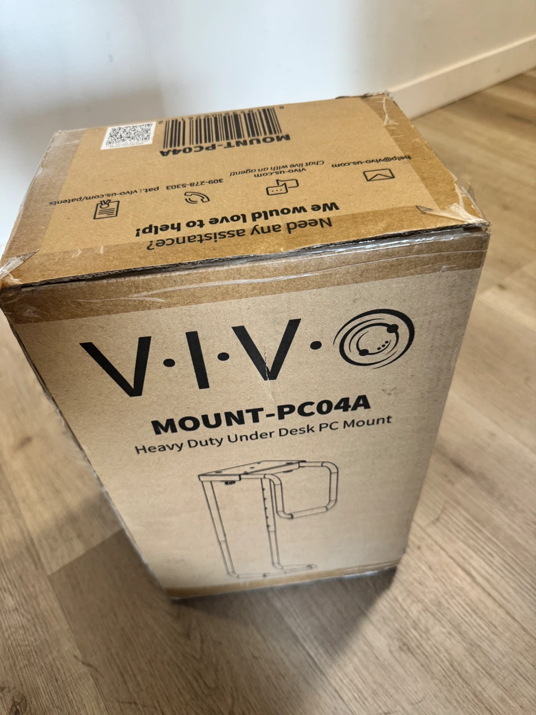 VIVO Heavy Duty Under Desk PC Mount MOUNT-PC04A - photo 3
