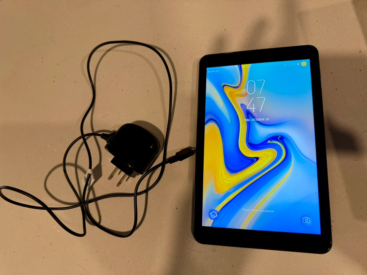 Samsung SM-T387W Tablet with Charger