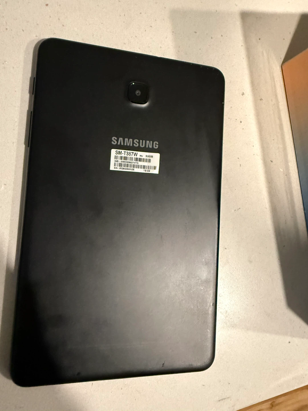 Samsung SM-T387W Tablet with Charger - photo 2