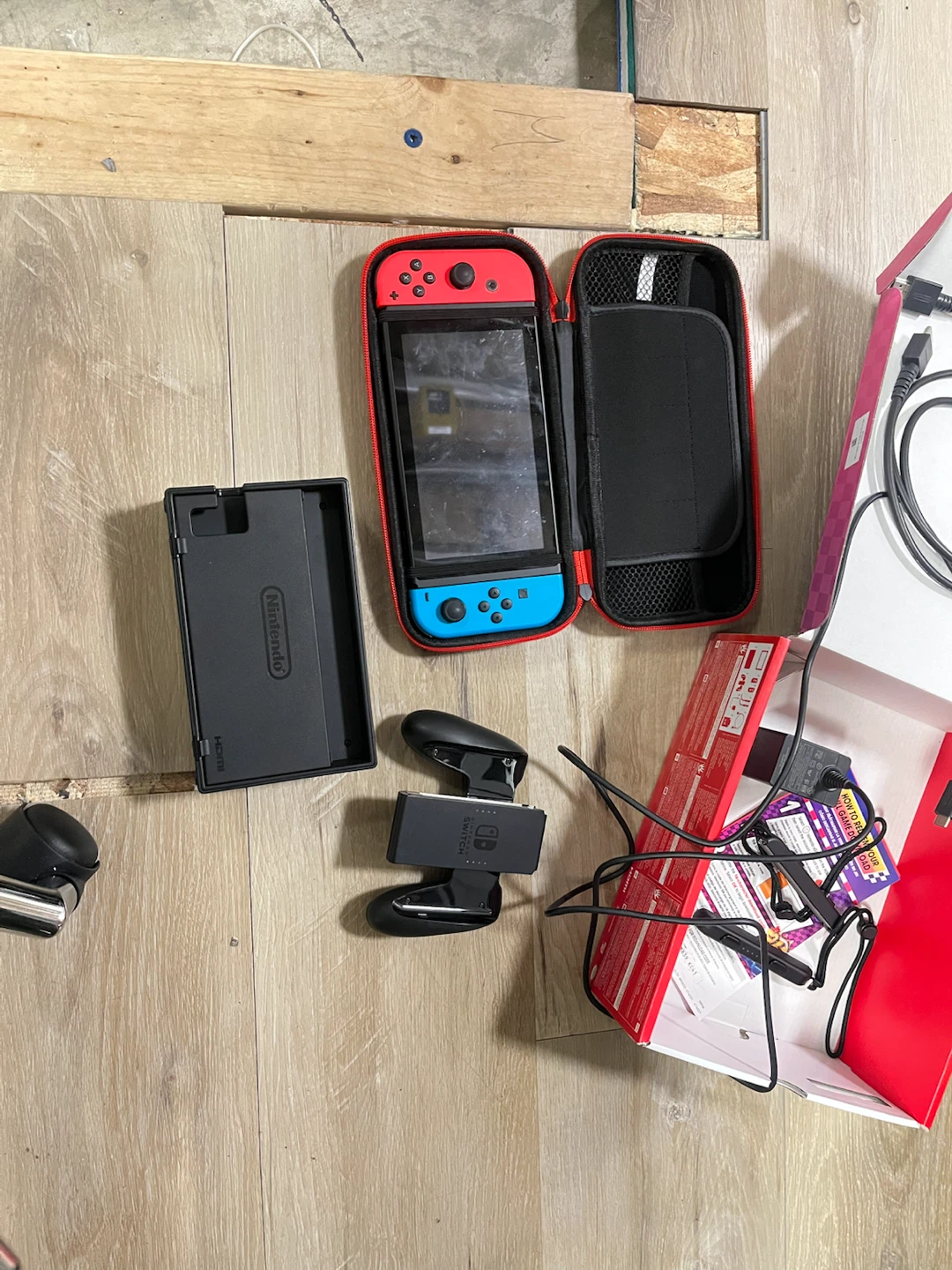 Nintendo Switch Console with Pokémon Scarlet Game