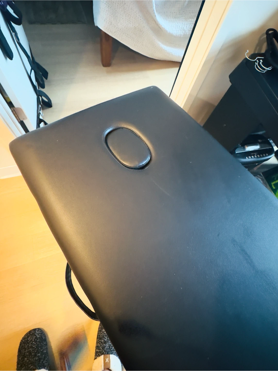 Massage table