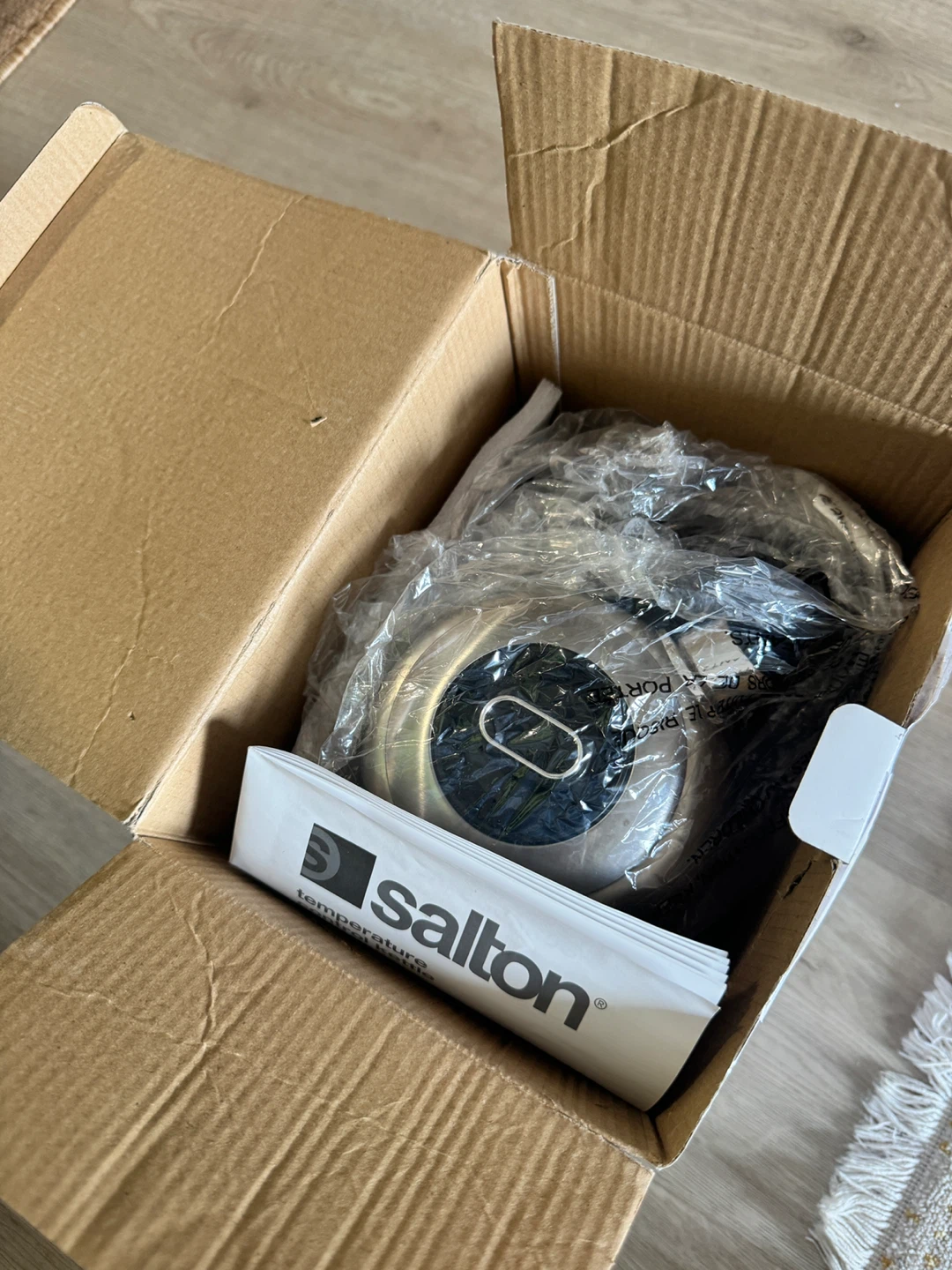 Salton Stainless Steel Temperature Control Kettle 1.7L - photo 2