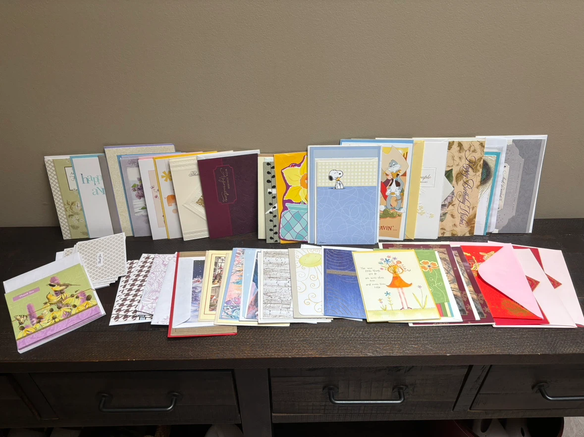 Assorted Greeting Cards log of 60