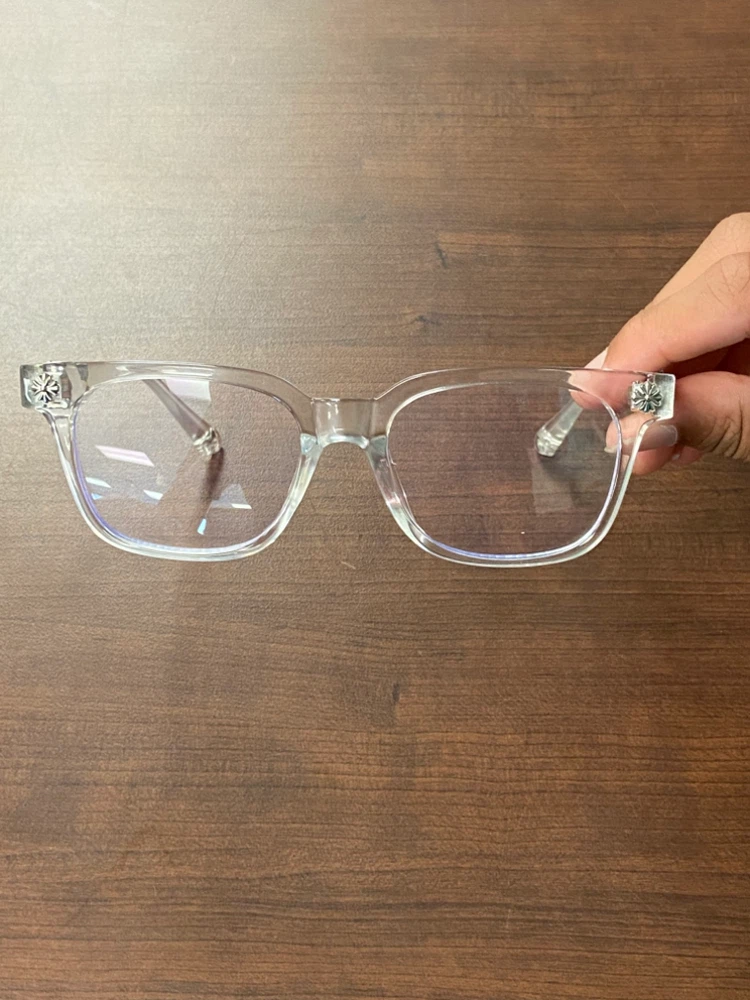 White Chrome Hearts Glasses