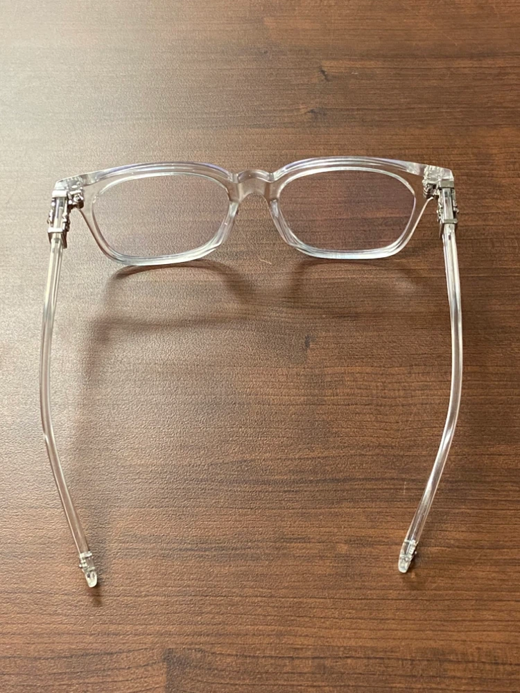 White Chrome Hearts Glasses - photo 3