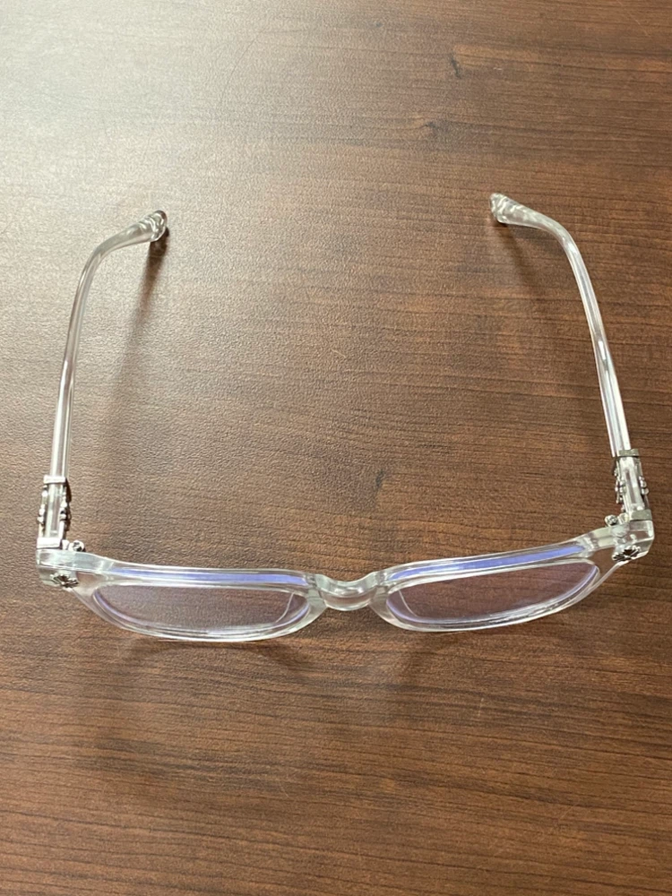 White Chrome Hearts Glasses - photo 5