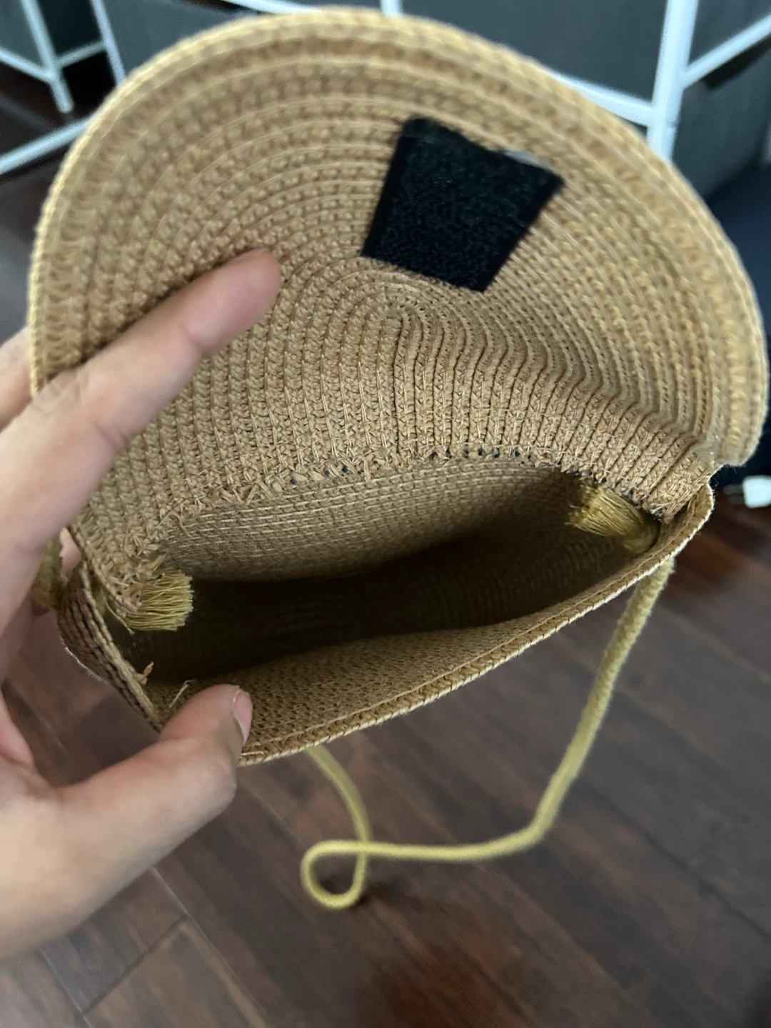 Straw Hat, Purse, and Earrings Set - photo 4
