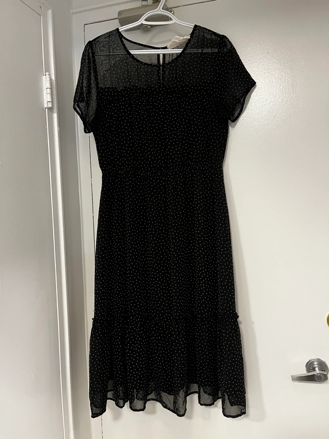 Black Polka Dot Dress