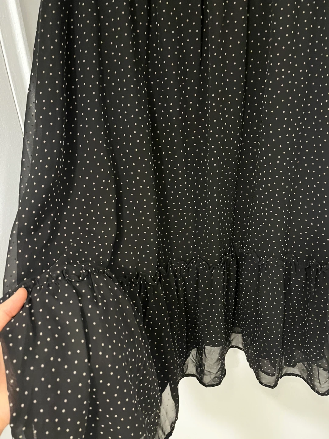 Black Polka Dot Dress - photo 3