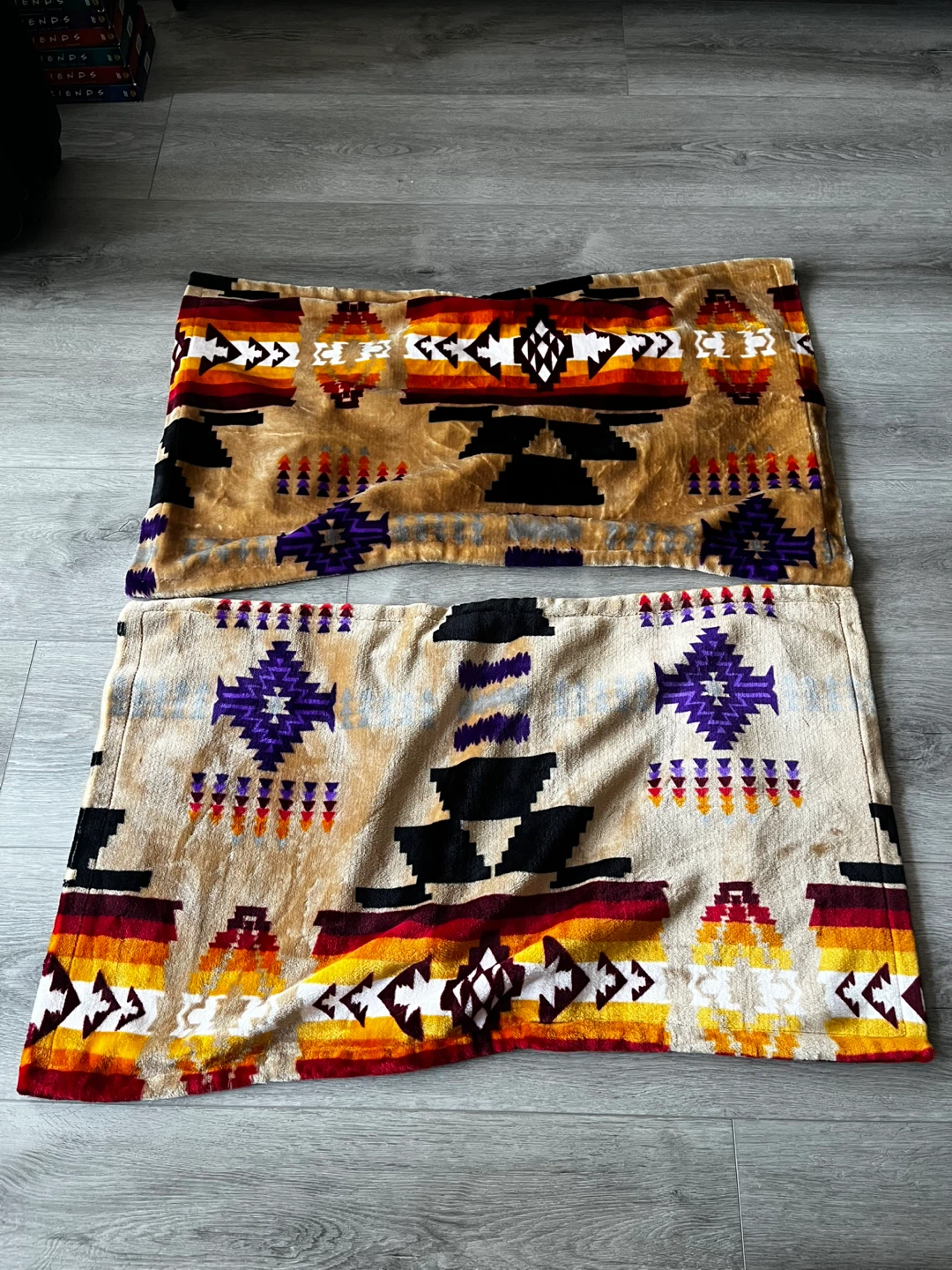 Indigenous Style Fleece Pillowcases (2)