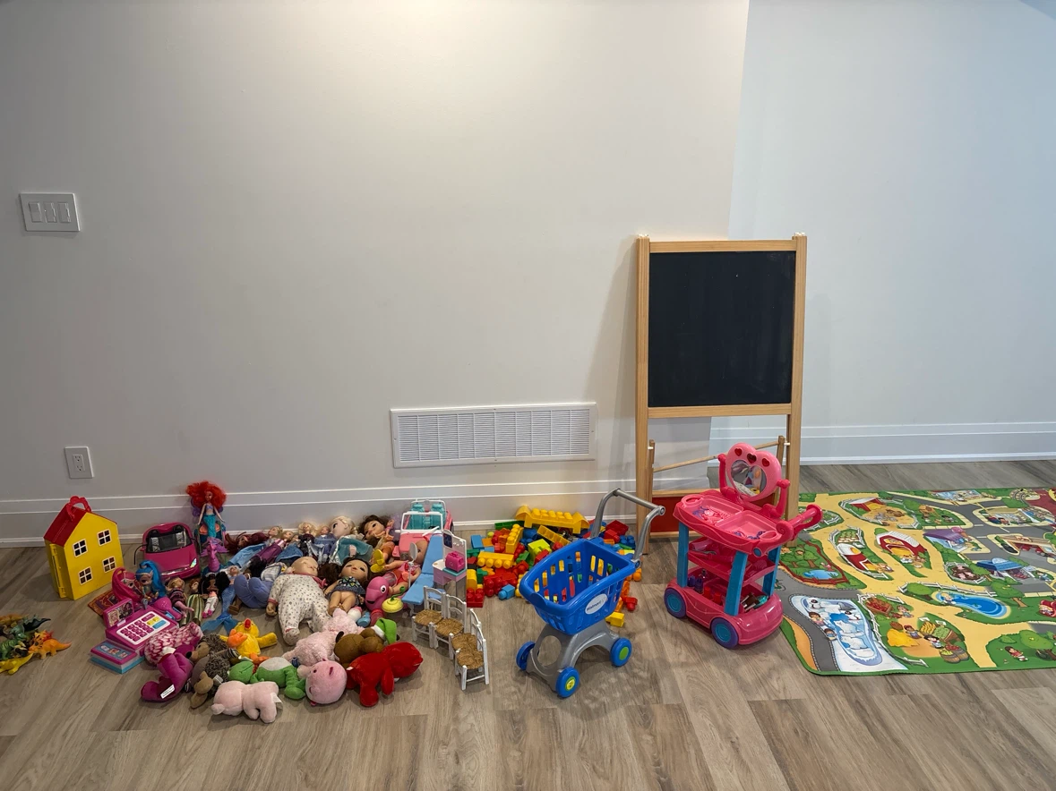 Large Assortment of Children's Toys