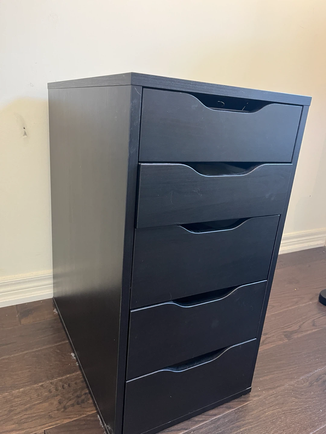Black Alex 5-Drawer Chest - photo 5