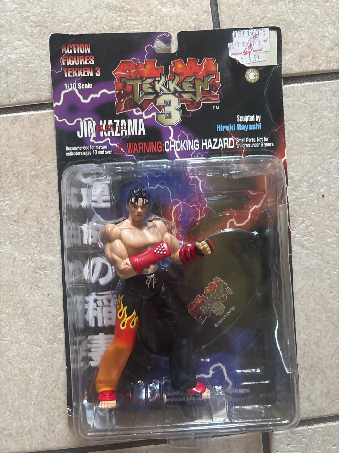 Epoch Tekken 3 Jin Kazama Figure Sealed