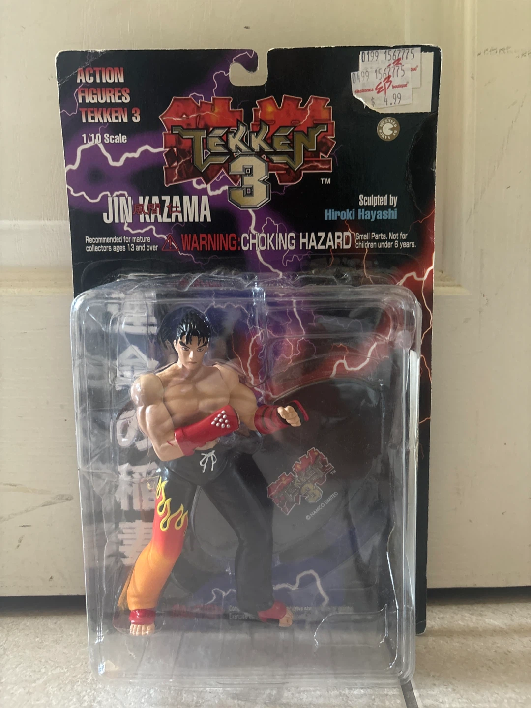Epoch Tekken 3 Jin Kazama Figure Sealed - photo 3
