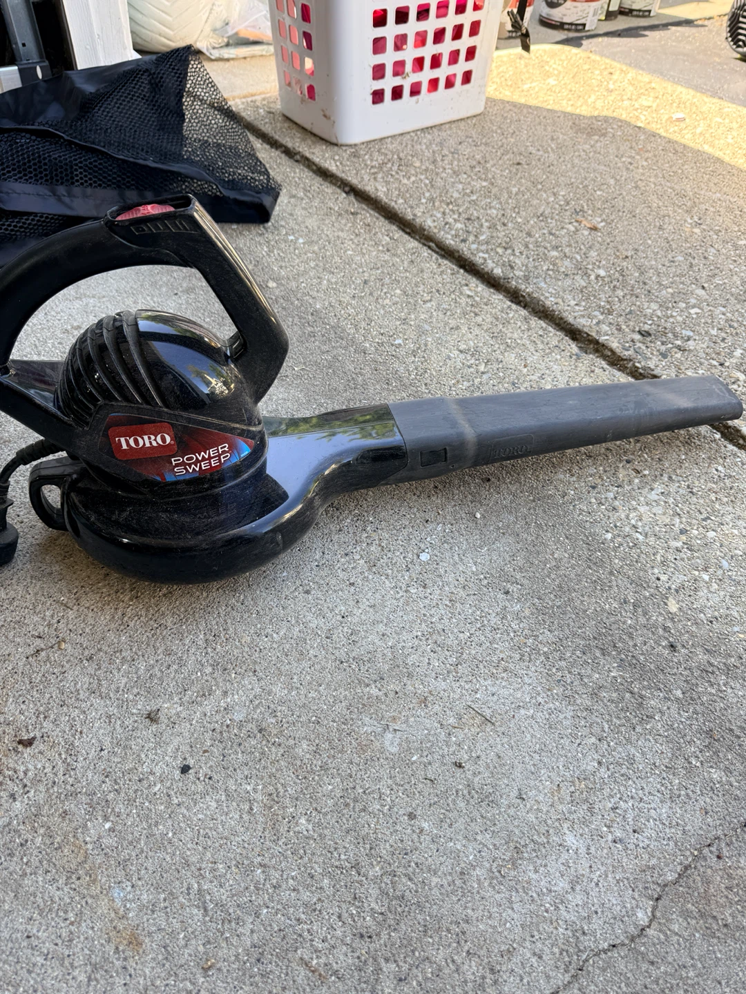 Toro Power Sweep Electric Handheld Blower - photo 3