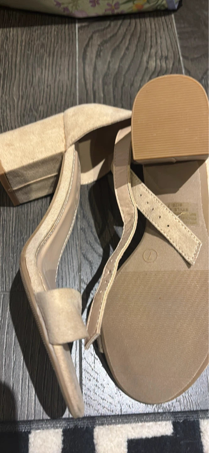 ALDO & Fuego7 Beige Studded Heels and Strappy Sandals - photo 5