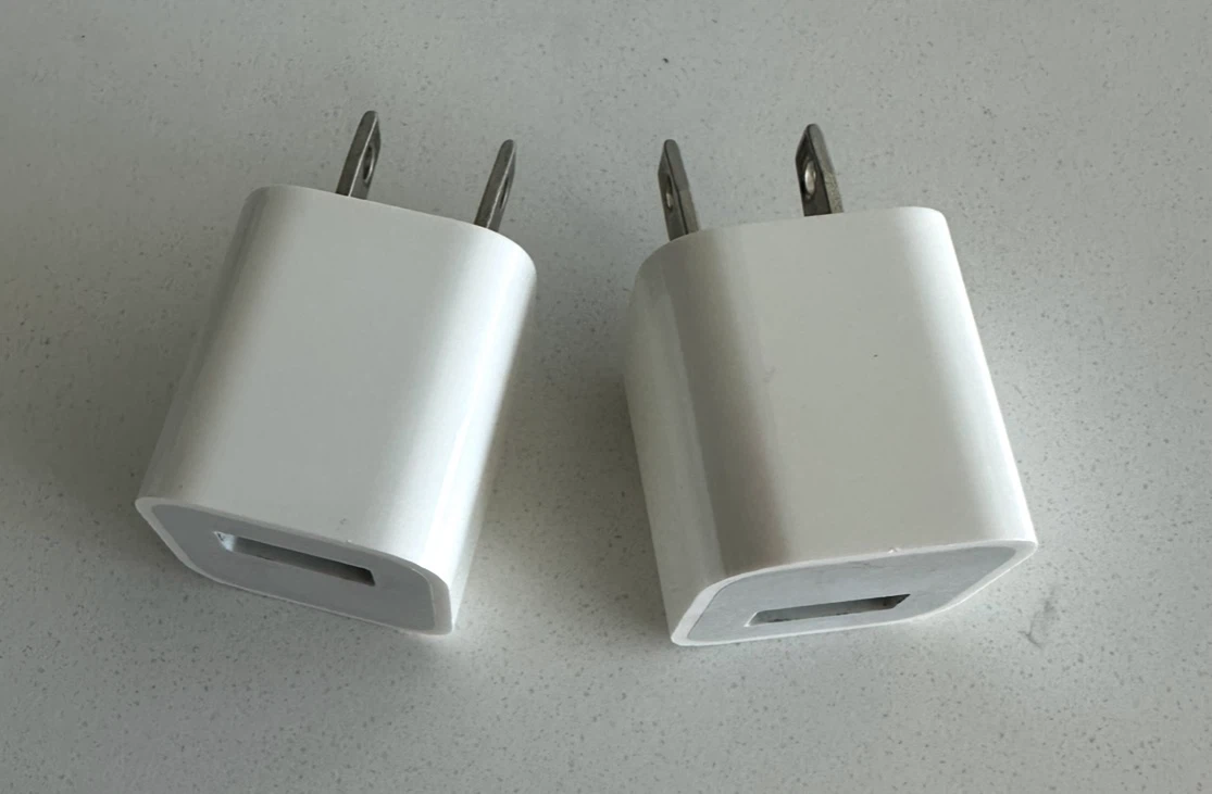 2 original Apple Power Adapters