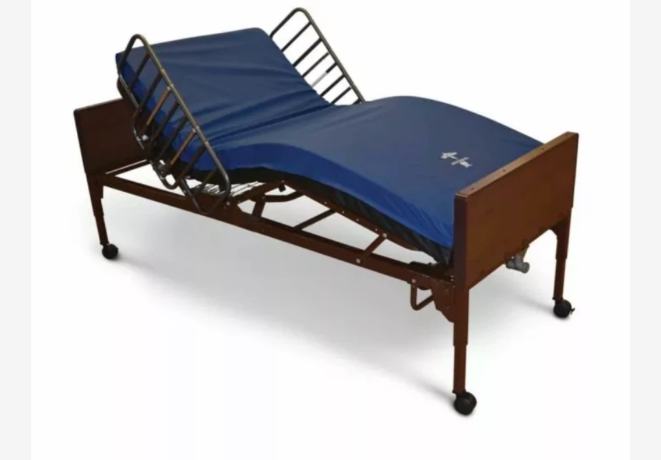 Adjustable Hospital Bed with Mattress