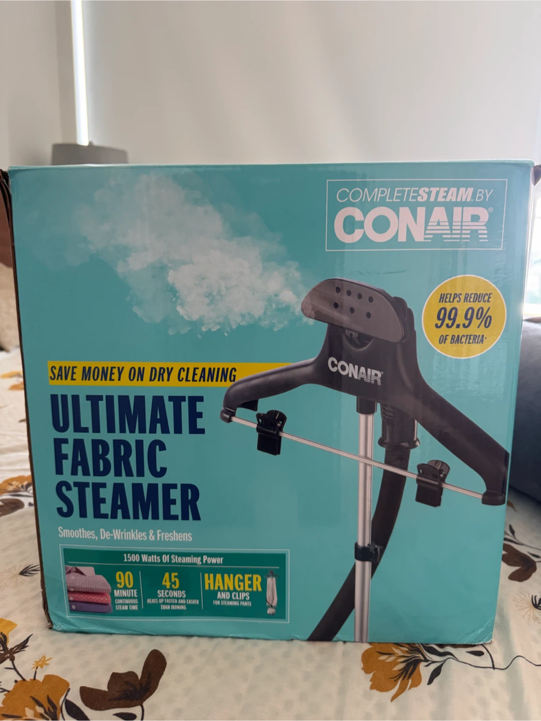 Brand new sealed Conair Ultimate Fabric Steamer