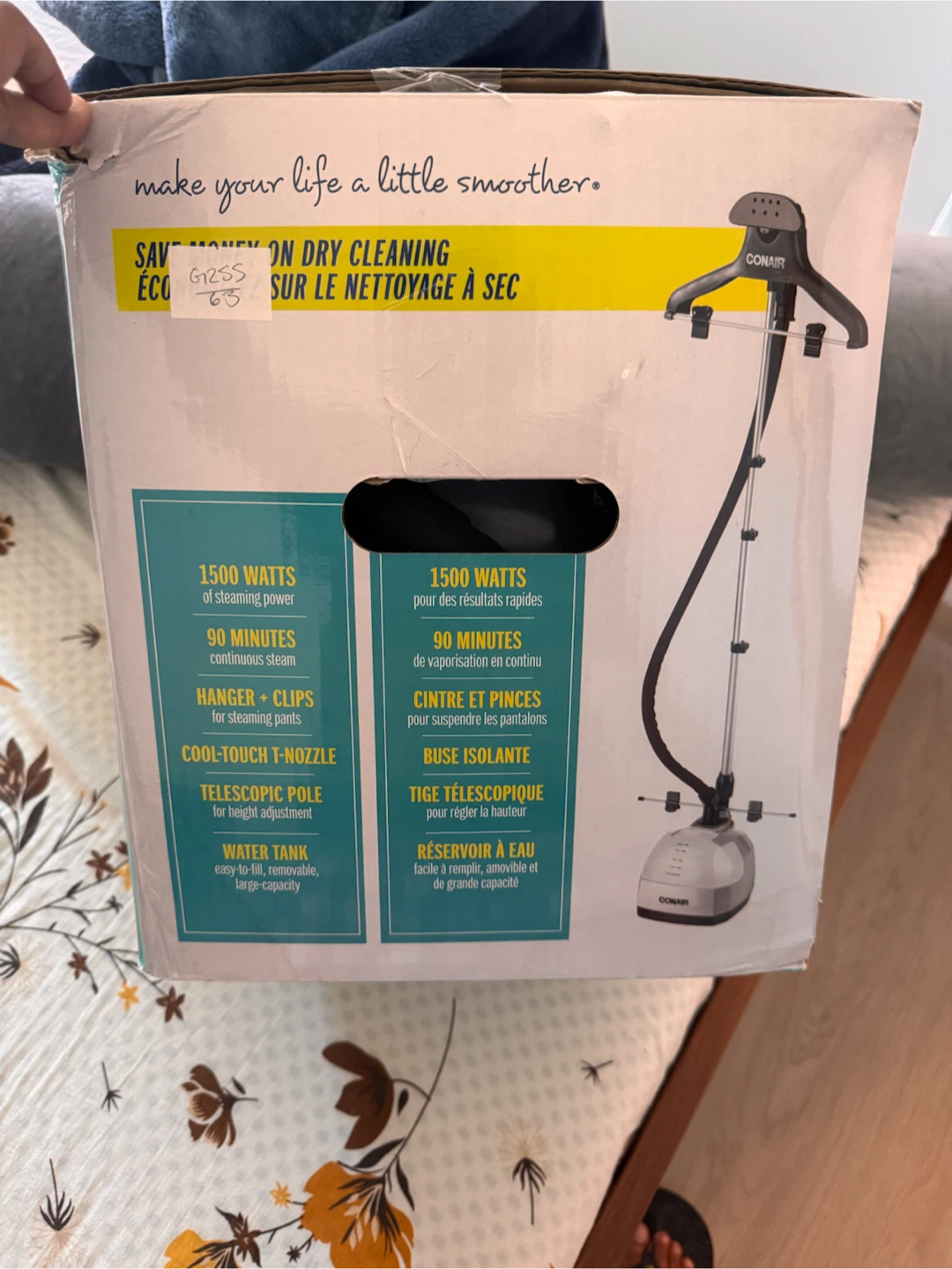 Brand new sealed Conair Ultimate Fabric Steamer - photo 2