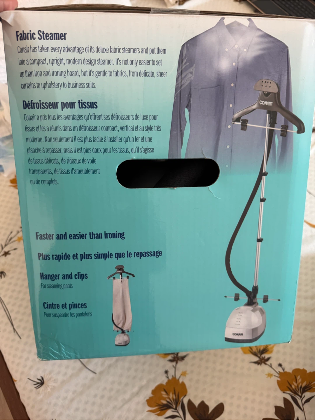Brand new sealed Conair Ultimate Fabric Steamer - photo 3