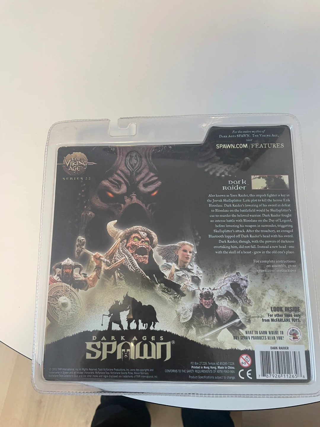 Spawn The Viking Age Dark Ages Dark Raider Action Figure - photo 2
