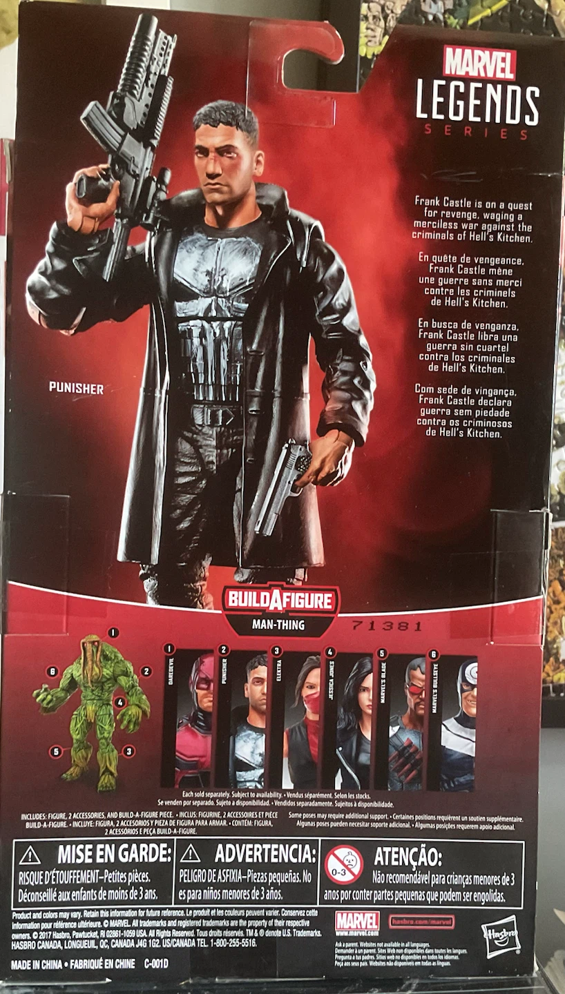 Marvel Legends Daredevil Punisher Action Figure - photo 2